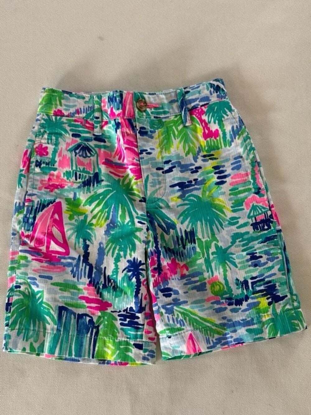 Lilly Pulitzer Boys Beaumont 6.25" Inseam Shorts Size 2